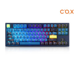 COX 엔데버 네이비 에디션 RGB TKL 무접점 (50G) 유선 키보드(정품)