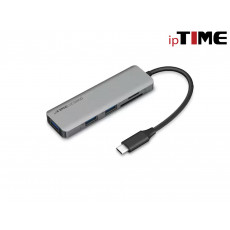 아이피 타임 EFM ipTIME UC306SD (6포트/USB 3.0 Type C) 멀티 허브(정품)