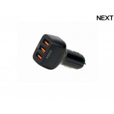 이지넷유비쿼터스 넥스트 NEXT-1407CHG 3포트 QC3.0 USB 차량용 충전기 (정품)