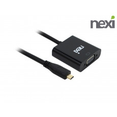 리버네트워크 넥시 NEXI NX-183 Micro HDMI to VGA 컨버터 (정품)