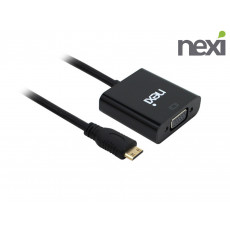 리버네트워크 넥시 NEXI NX-182 Mini HDMI TO VGA RGB 컨버터 (정품)