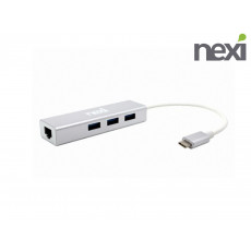 리버네트워크 넥시 NEXI NX-UCH3P1L (NX 409-1) USB 3.0 4포트 멀티허브 (정품)