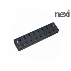 리버네트워크 넥시 NEXI NX-U3008R (NX-780) USB 3.0 8포트 허브 (정품)