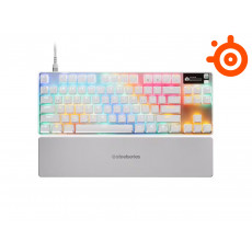 스틸시리즈 Apex Pro TKL Gen 3 White 기계식 게이밍 적축 키보드 KR (정품)