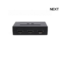 이지넷유비쿼터스 넥스트 NEXT-2435DP 2:1 양방향 DisplayPort 수동 선택기 (정품)
